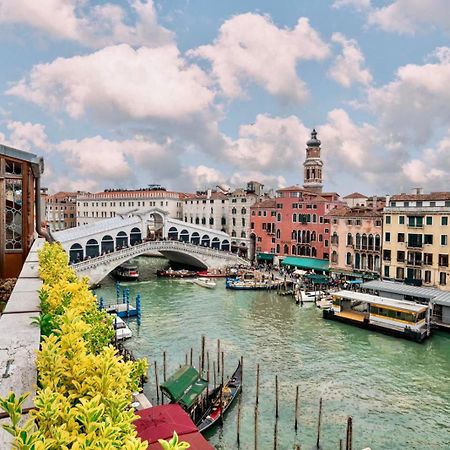 Rialto Terrace On The Grand Canal Veneţia Exterior foto
